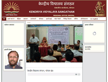 Tablet Screenshot of kvsrobhopal.org.in